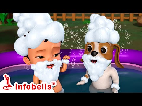 Chittige Snana Maduvudu tumba Ista | Kannada Rhymes for Children | Infobells