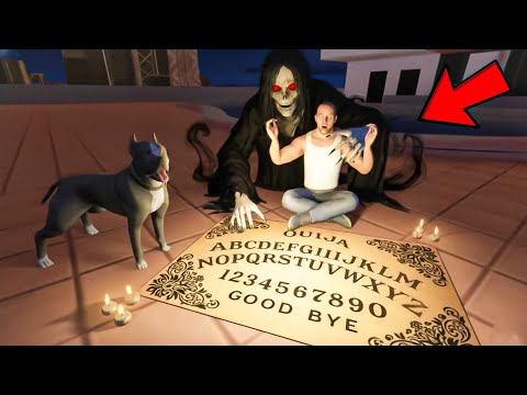 Franklin Playing Ouija Board Game In Indian Bike Driving 3D | GTA 5