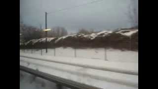 preview picture of video 'Winterlandschaft - Mit dem Metronom von Freden nach Alfeld'