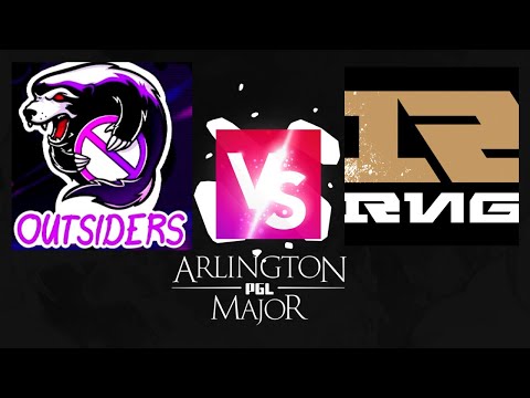 OUTSIDERS vs RNG - INTENSE MATCH! - PGL ARLINGTON MAJOR 2022 Dota 2 Highlights