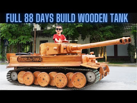 Full 88 Days Build Tiger I TANK For My Son