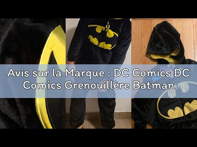 Vídeo relacionado con DC Comics Batman Pajamas Camo Mens Pista Corte O Larga PJS