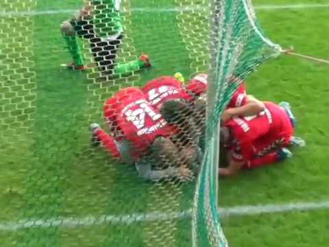 TuS Bilfingen - VfR Mannheim / Das 0:1 durch Steffen Kochendörfer