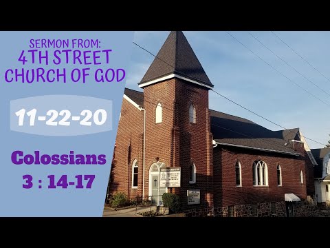 Thanksgiving sermon, 11-22-2010