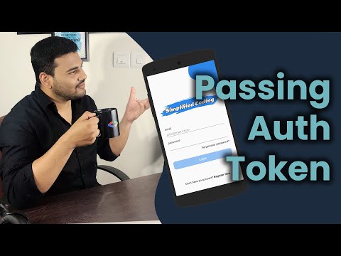 10 Android Login Signup with MVVM Passing Auth Token to Every API
