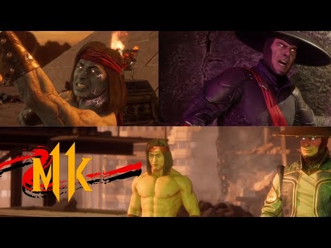 Raiden vs Liu Kang In Different Timelines | Mortal Kombat 11