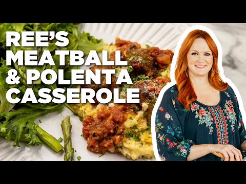 Ree Drummond's Meatball and Polenta Casserole