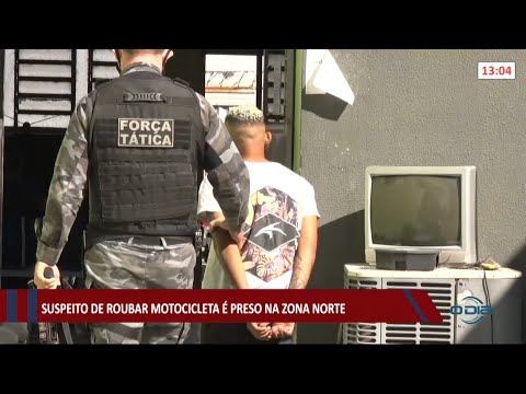 Suspeito de roubo de motocicleta é preso na zona norte de Teresina 09 07 2021