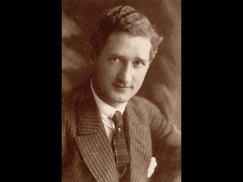 Poul Guldager (Dänemark) singt 1931 “Mausi” von Paul Abraham