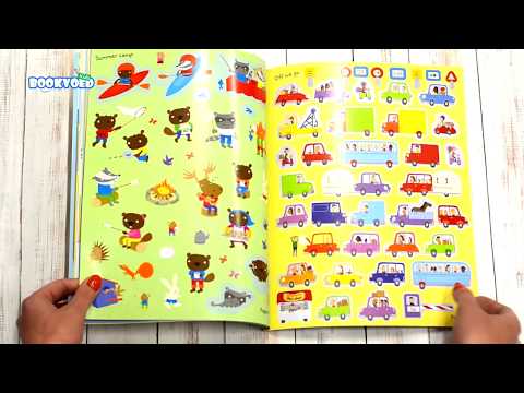 Відео огляд Holiday sticker book [Usborne]