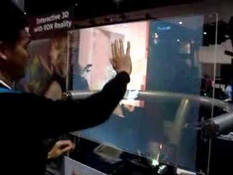 SIGGRAPH 2007 Minority report screen