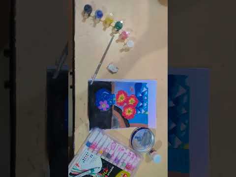 hibiscus 🌺 flower drawing 💐😍 #drawing #manika  #flowers