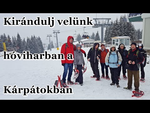 Voltál már hóviharban a Kárpátokban 2076m magasságban? Páring-hegység - Zsiec-szurdok