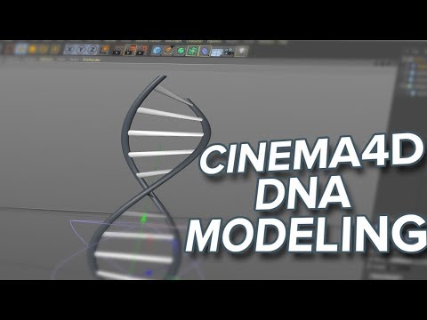 Cinema4D Fast DNA Modeling Tutorial
