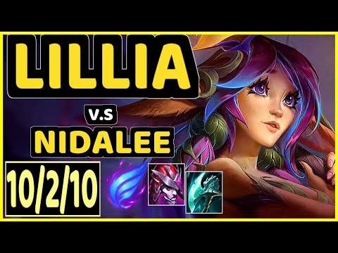 MAXLORE (LILLIA) vs NIDALEE - 10/2/10 KDA JUNGLE CHALLENGER GAMEPLAY - EUW