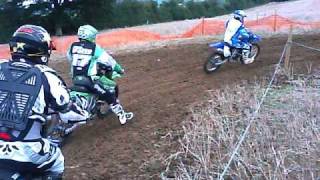 preview picture of video 'Farleigh AMCA Junior MX1 part 1 - August 31st 2009'