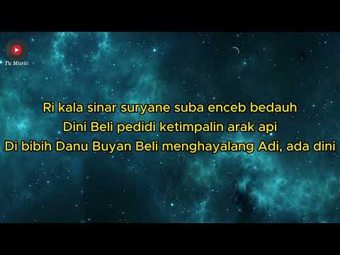 Danau Buyan - Kreotkleped ( Lirik Lagu )