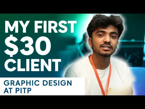How Umair landed his first $30 graphic design gig – Umair’s story | PITP | MUET | Batch 1 | Phase II