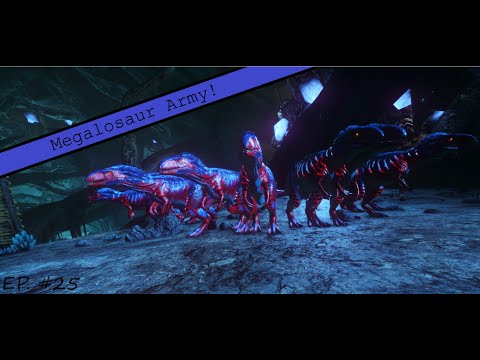 Breeding a Mutated Megalosaur Army! - ARK: Aberration [#25]