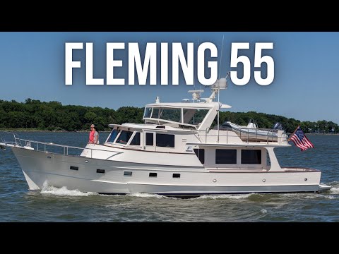 TRAVEL THE WORLD in this $2,500,000 Yacht | Fleming 55 Yacht Tour
