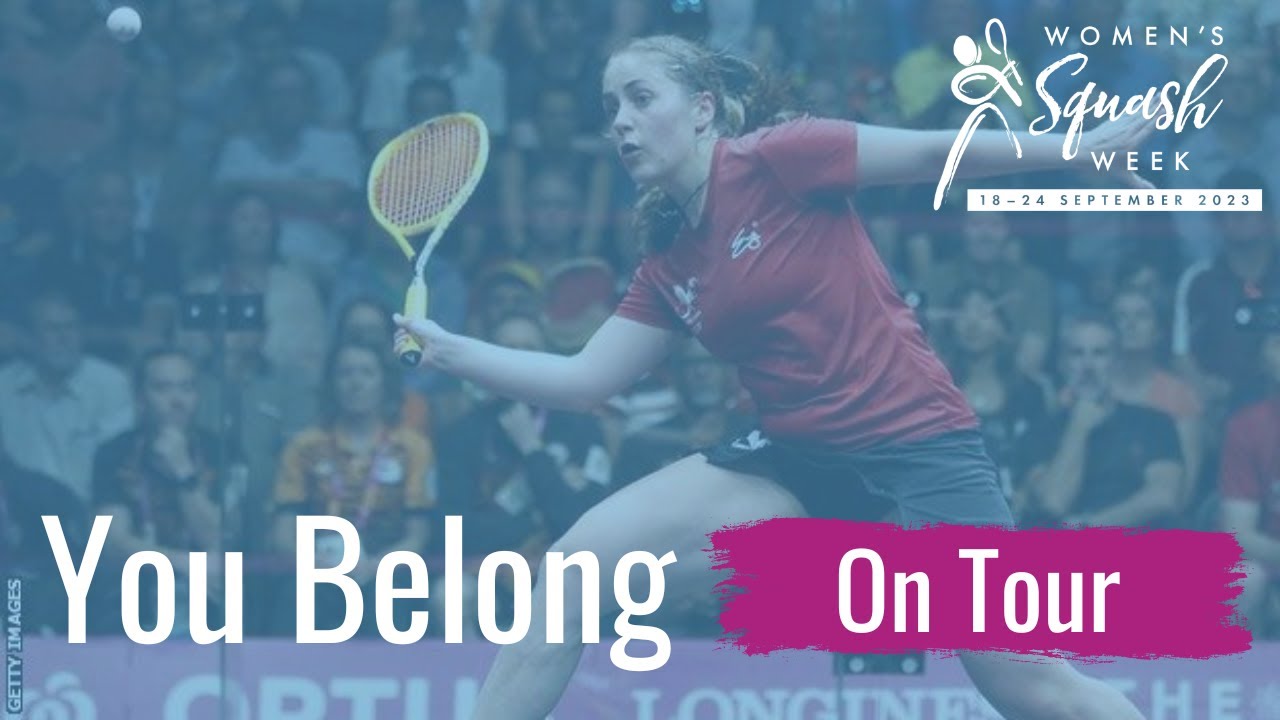 Women In Squash: Tesni Evans #WomensSquashWeek #YouBelong @squashtv