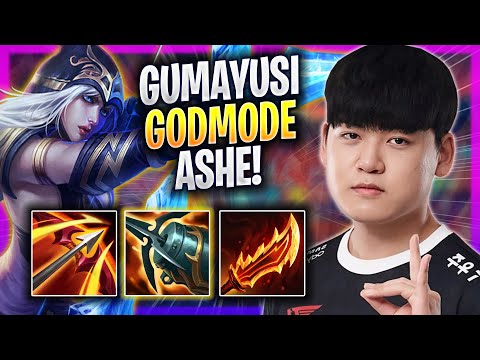 GUMAYUSI LITERALLY GOD MODE WITH ASHE! - T1 Gumayusi Plays Ashe ADC vs Swain! | Season 2023