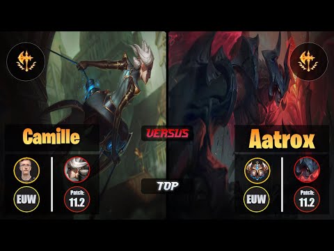 MagiFelix CAMILLE (Top) [Conqueror] VS AATROX - Challenger EUW Patch 11.2