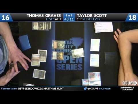 SCGNASH - Legacy - Semifinals B - Taylor Scott vs Thomas Graves