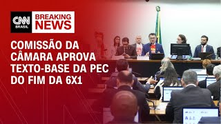 Vídeo: Fim da 6x1: Comissão da Câmara aprova texto-base da PEC | CNN 360º