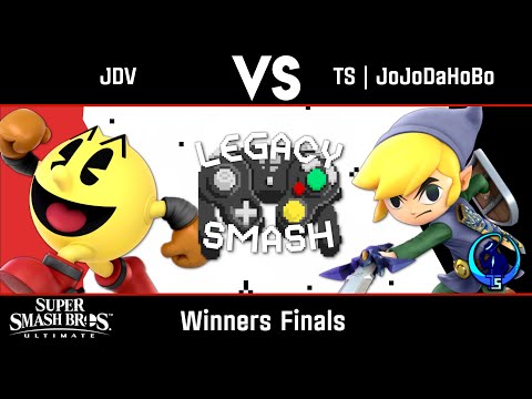 JDV (Pac-Man) vs TS | JoJoDaHoBo (Toon Link) - Winners Finals - Legacy Smash #23