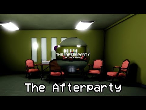 THE BACKROOMS REDACTED The Afterparty and M.E.G Ending [HOW TO ENTER AND EXIT] [1.5]
