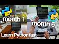How I Would Learn Python FAST If I Could Start Over