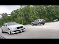 Light Pull In The BMW Alpina B7 With Straight Pipes