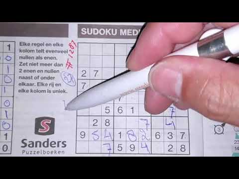 Too hot to solve these! (#1287) Medium Sudoku puzzle. 08-05-2020 part 2 of 3