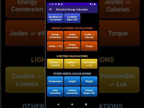 All Electrical Calculations +