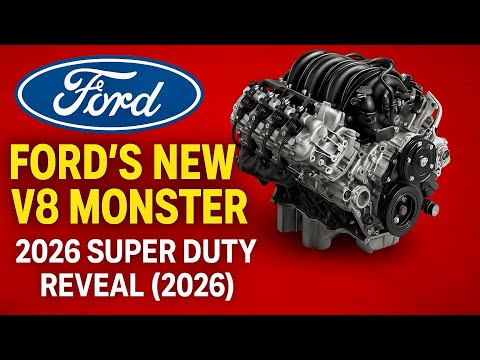 Ford’s NEW 2026 Super Duty V8 SHOCKS the Industry — Strongest Gas Engine Ever Made!