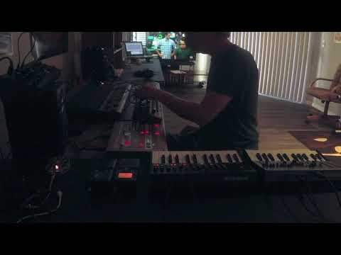 DFAM Model-D ER-1 SH-01A JX-03 MPK3 - Live Dark Ambient Jam - 2018-10-07