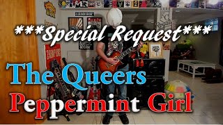 The Queers - Peppermint Girl - Guitar Cover (guitar tab in description!)