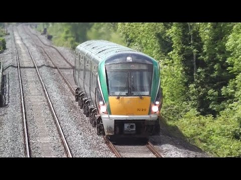 IE 22000 Class Intercity Train number 22219 - Monasterevin, Kildare