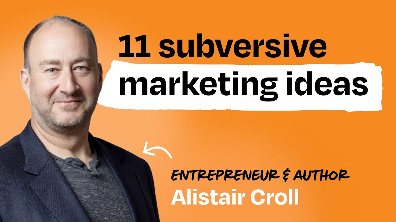 Just evil enough: Subversive marketing strategies for startups | Alistair Croll