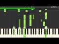 Bleach Sakura Biyori Synthesia Piano Cover