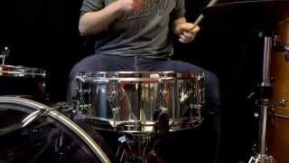 Wahan Stainless Steel Snare Drum 14