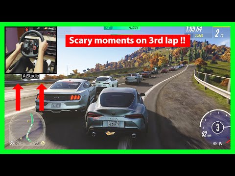 Project CARS 3 | Toyota GR Supra | Tuscany Collina Town | Logitech G29 Gameplay