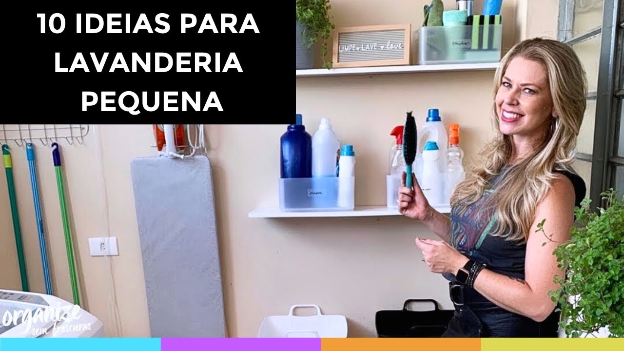 10 IDEIAS SIMPLES PRA VOCÊ ORGANIZAR UMA LAVANDERIA PEQUENA | OSF®️ - Rafa Oliveira