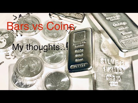 Silver Bars or Silver Coins? What should I buy - stack and invest in?