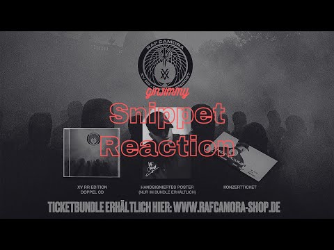 Raf Camora - "XV RR Edition Snippet" Reaction by ginjimmy