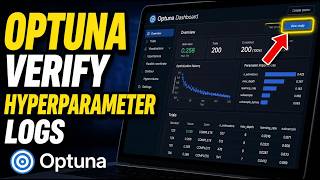 How to verify hyperparameter logs using Optuna dashboard - Beginner Guide