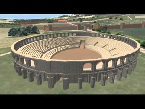 L'Anfiteatro di Urbs Salvia - Ricostruzione 3D