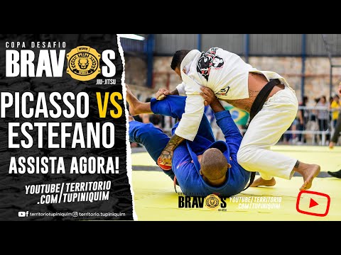 Estefano vs Pablo Picasso - Copa Desafio Bravos JiuJitsu