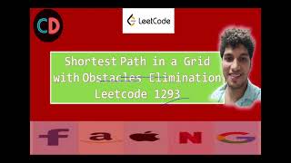 YouTube video 'Shortest Path in a Grid with Obstacles Elimination | Leetcode 1293 | Live coding session 🔥🔥🔥'